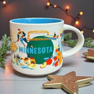 Minnesota Discovery Coffee Mug 14oz, State Travel Collectible Cup EUC